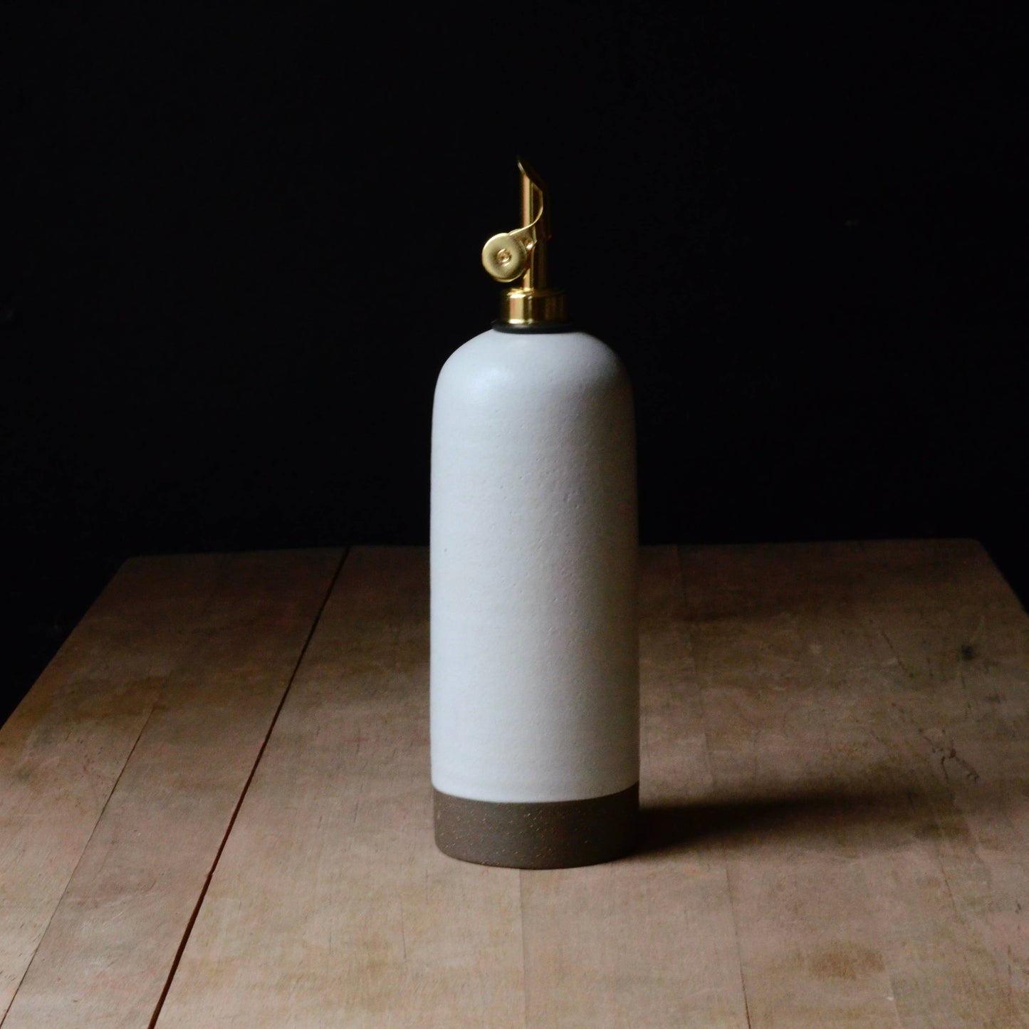 Oil Bottle - White - 22 Ounces