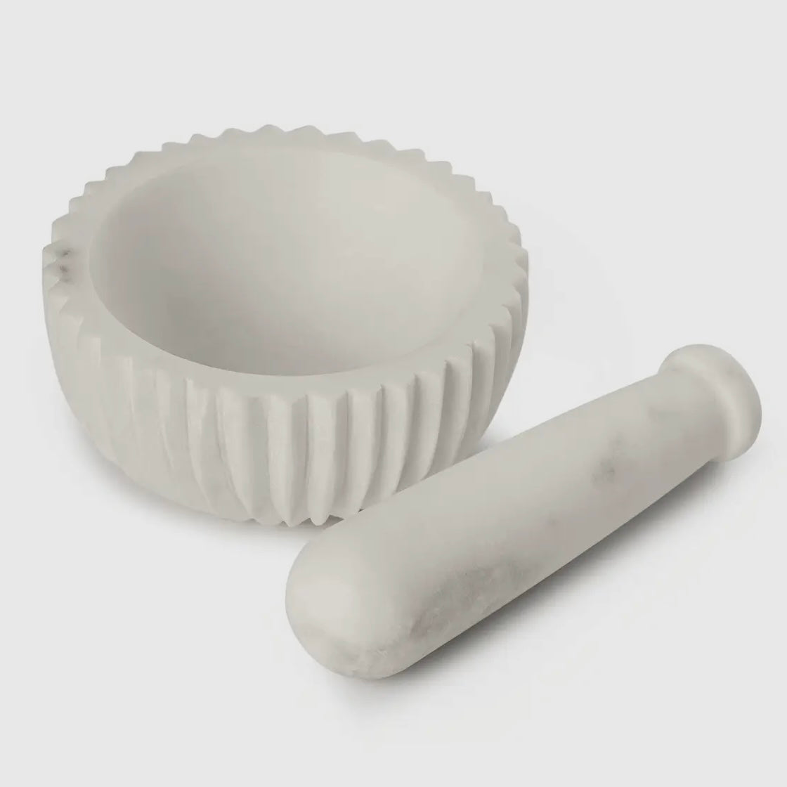 Mortar & Pestle | Ivory Marble