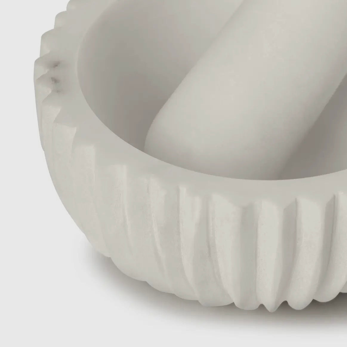 Mortar & Pestle | Ivory Marble