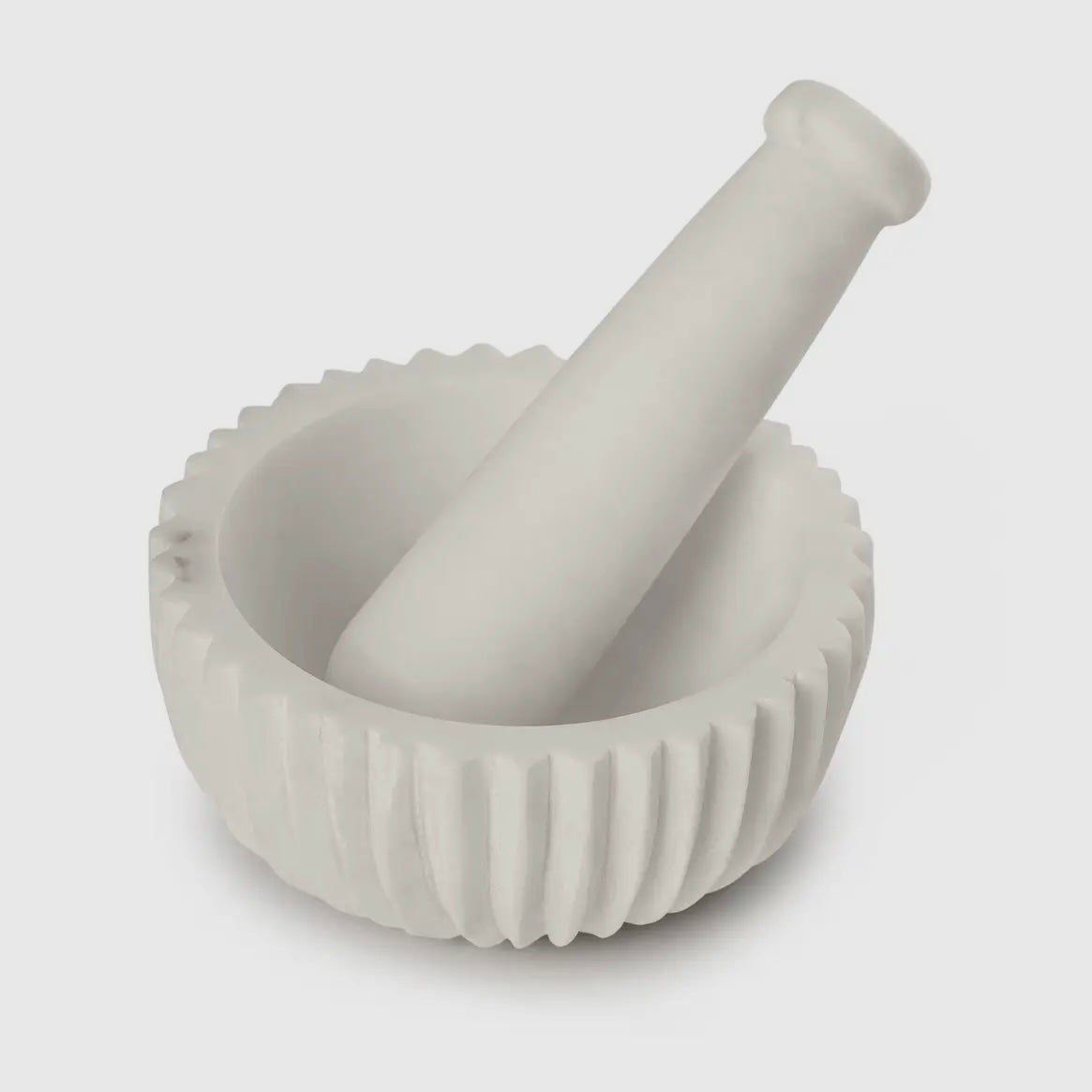 Mortar & Pestle | Ivory Marble