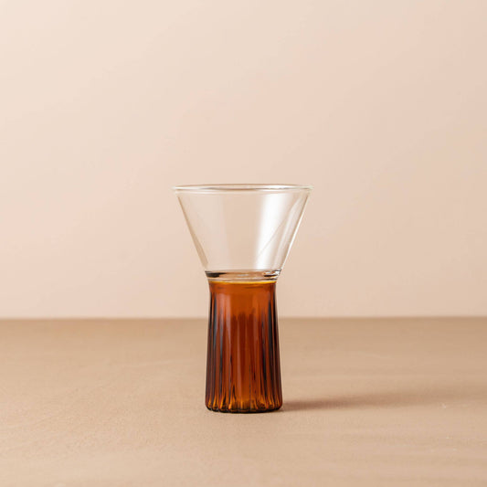 Wine Glass | Amber/Clear