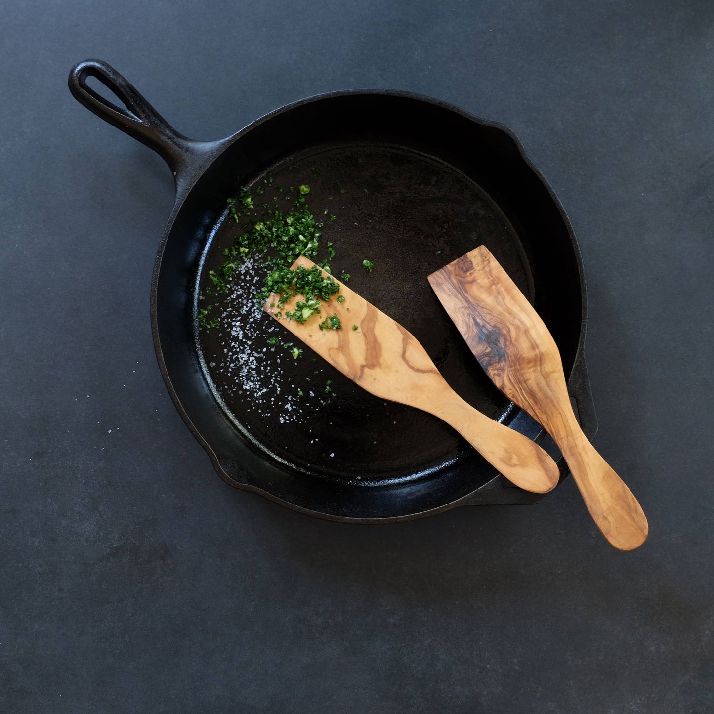 Olive Wood Pastry Server
