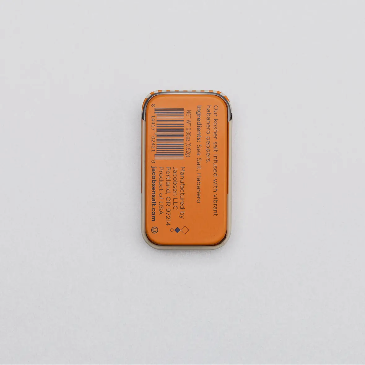 Infused Habanero Sea Salt Slide Tin