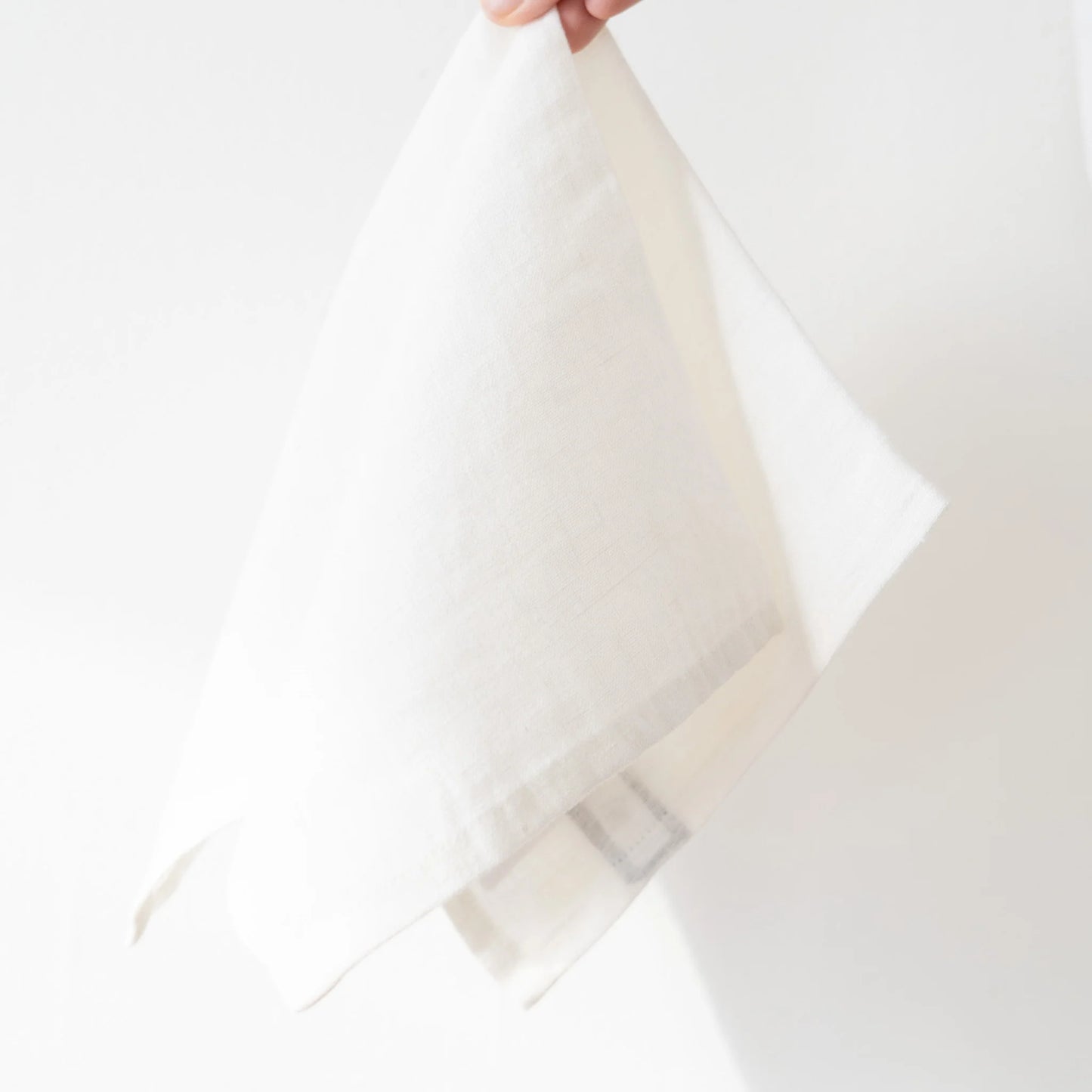 Stonewashed Linen Napkin | White
