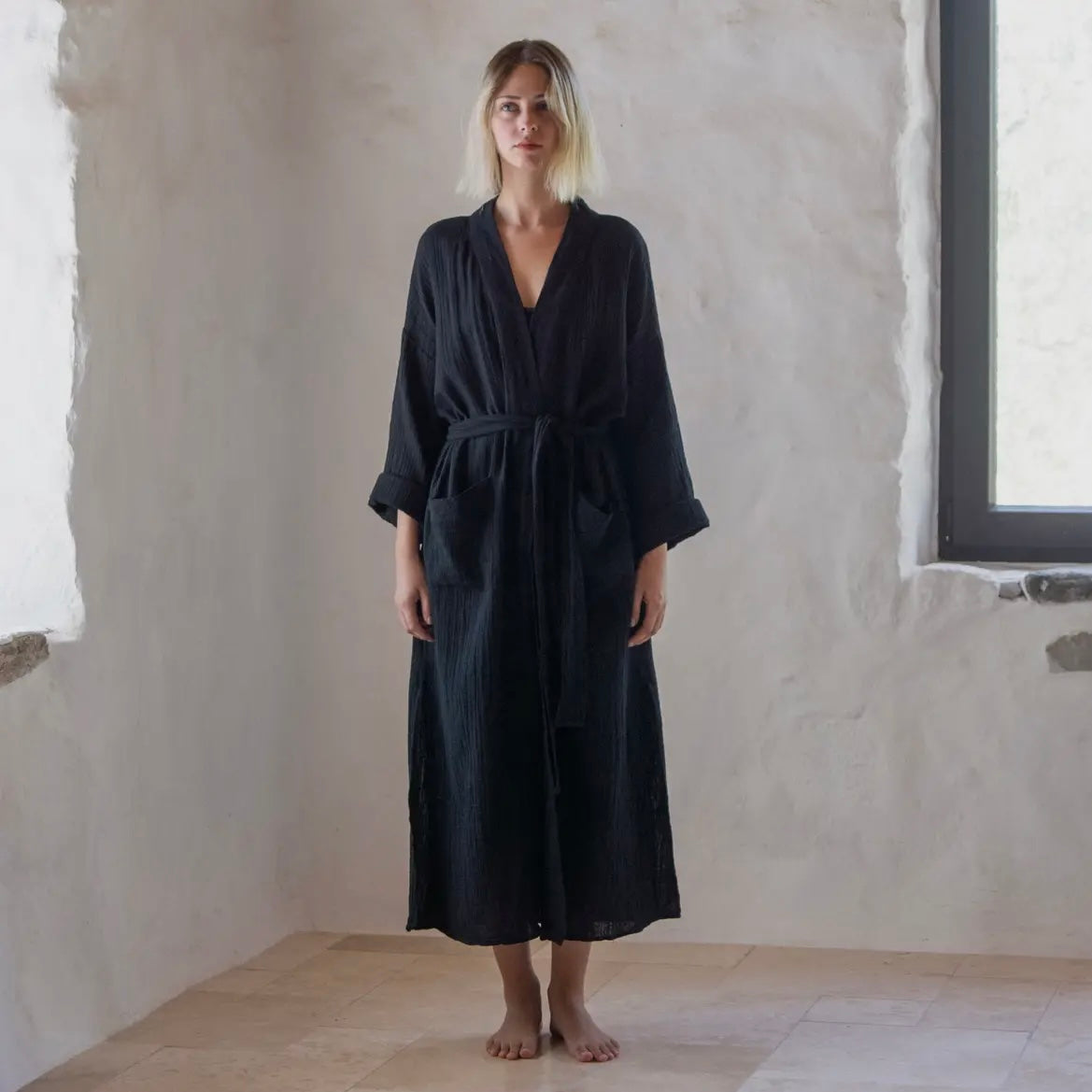 Bath Robe | Black