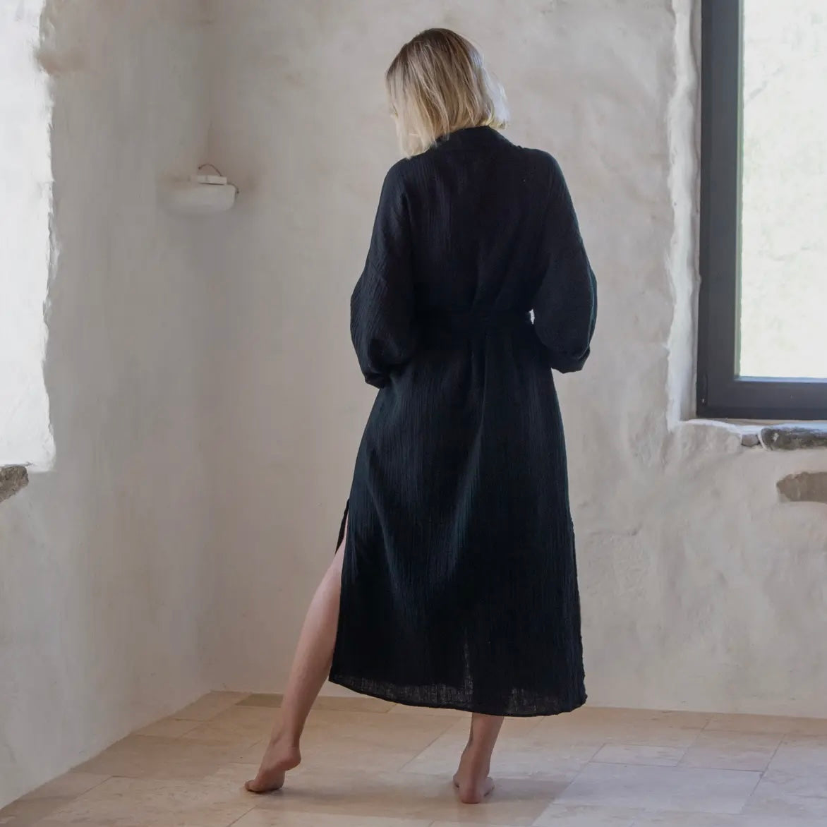 Bath Robe | Black
