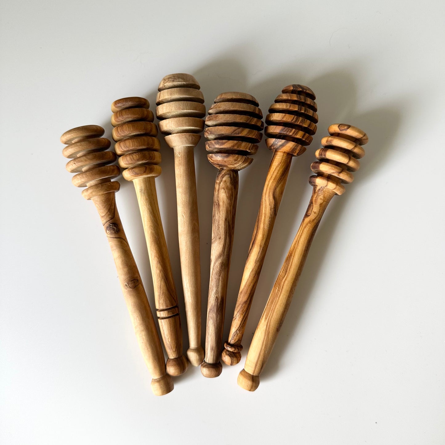 Olive Wood Honey Dipper