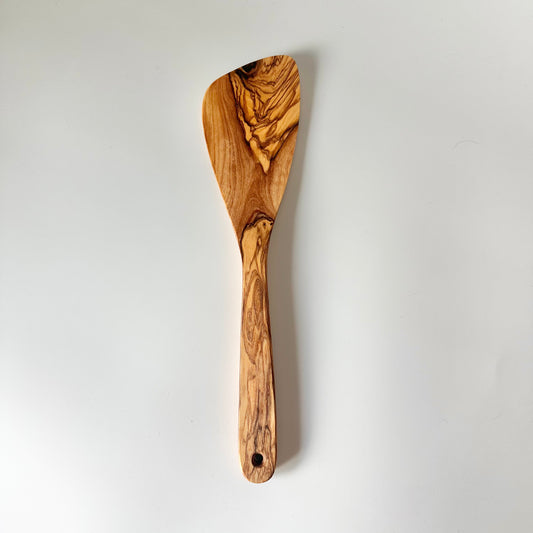 Olive Wood Slanted Spatula