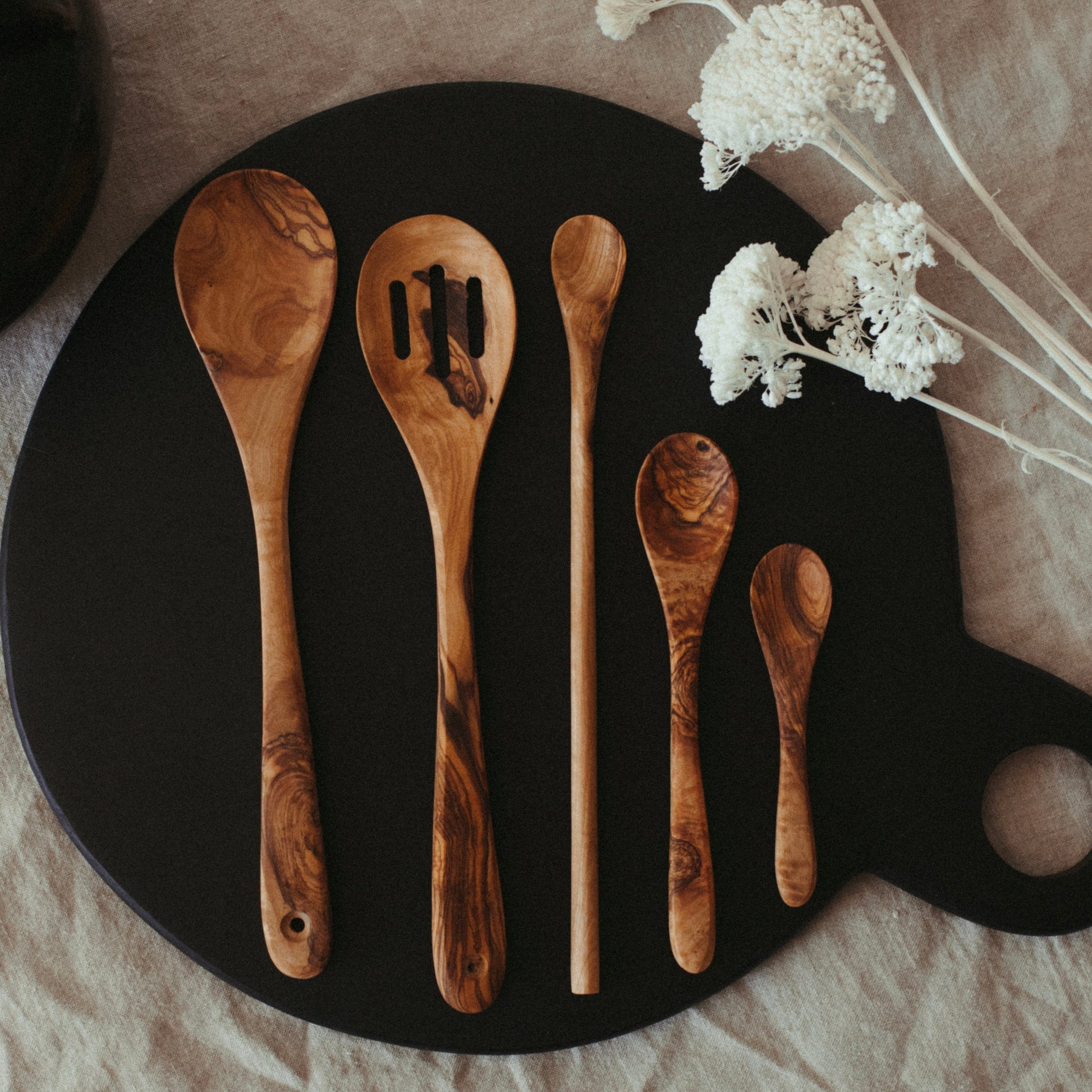 Olive Wood Stirring Spoon