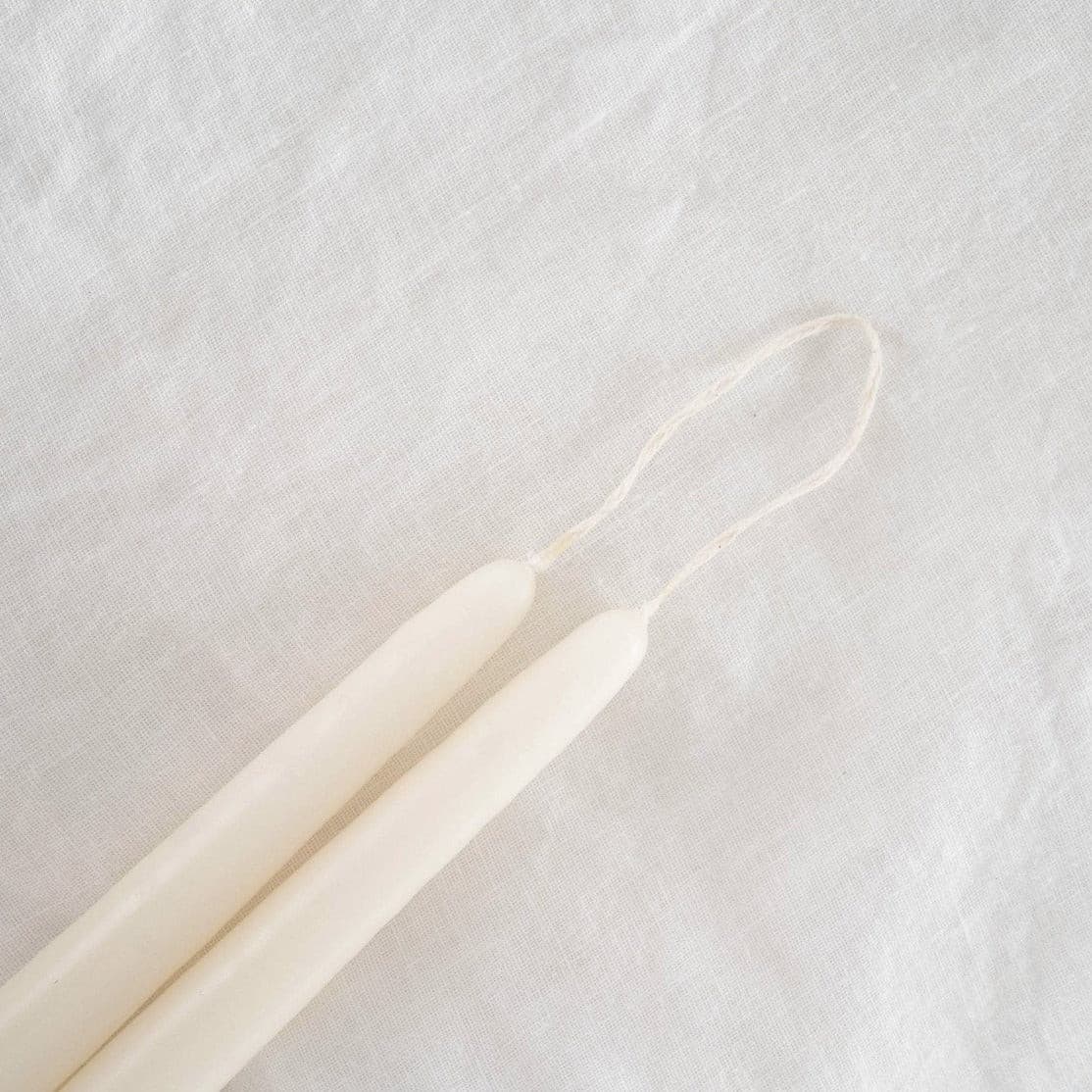 Ivory Taper Candles