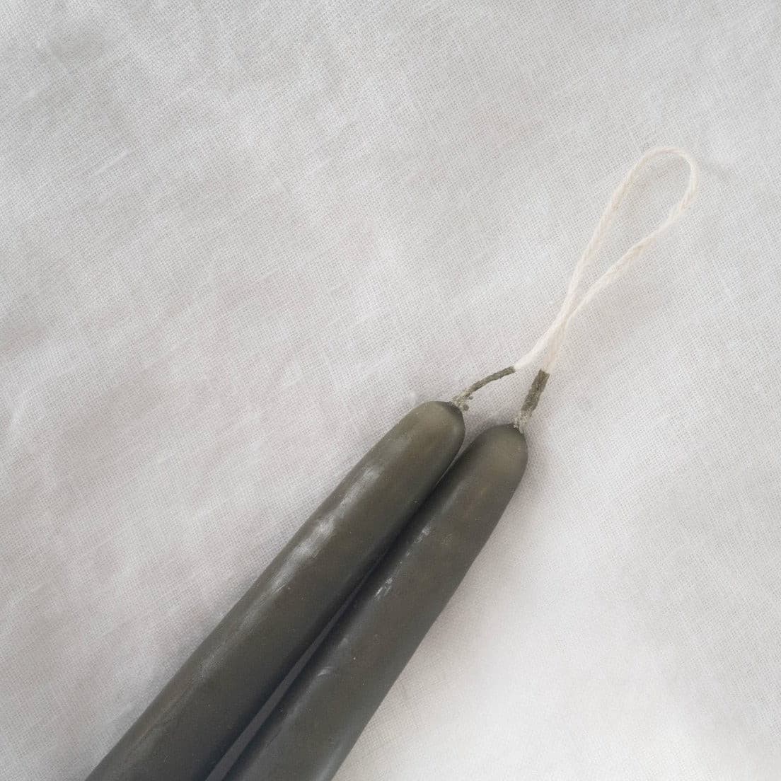 Olive Taper Candles