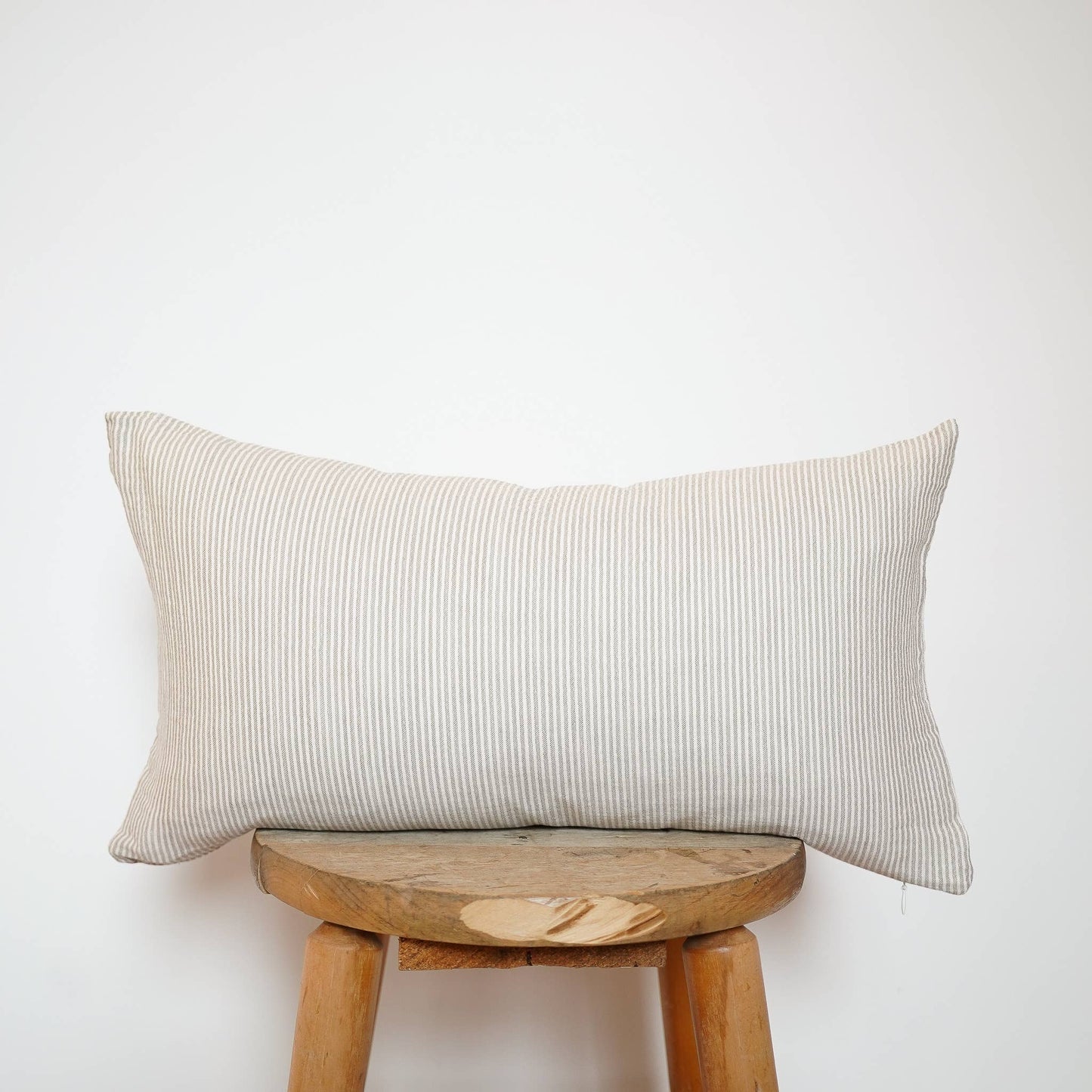 Thin Stripe Lumbar Pillow