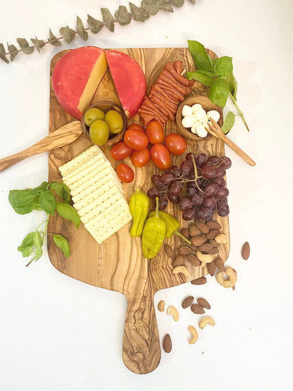 Olive Wood Charcuterie Cutting Board