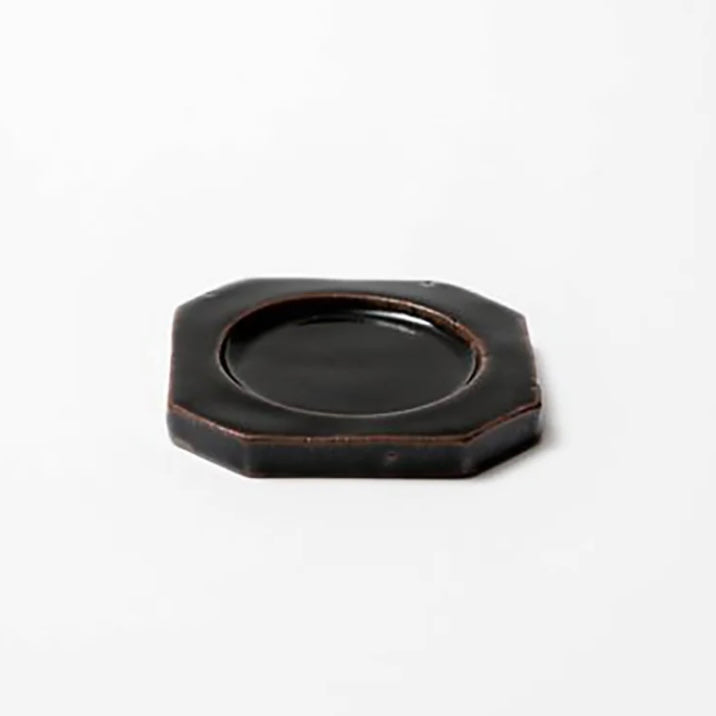 Ceramic Tray for Incense Matches | Black