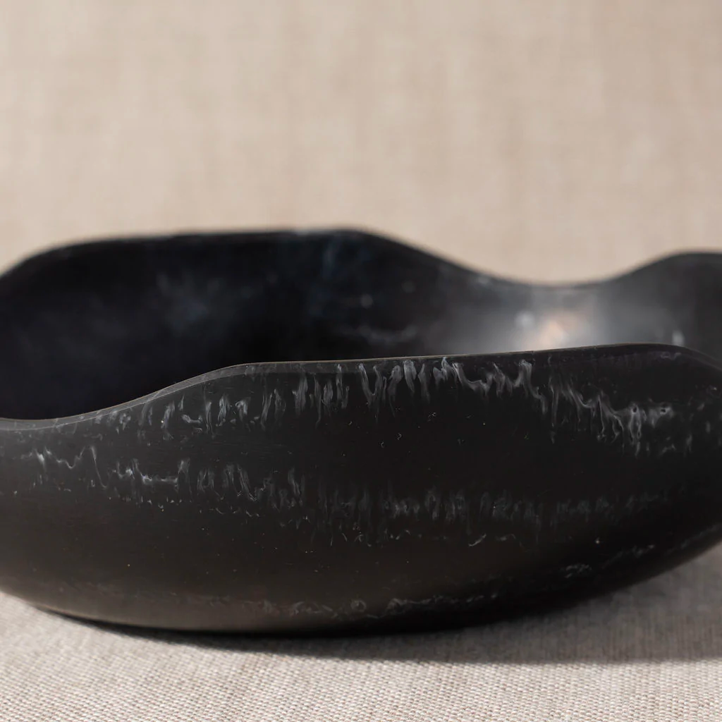 Large Resin Bowl | Ash Black