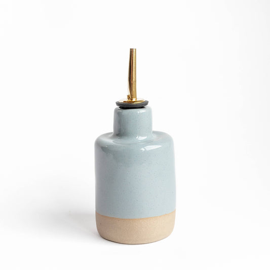 Small Ceramic Oil Dispensers | Seaglass, Matte