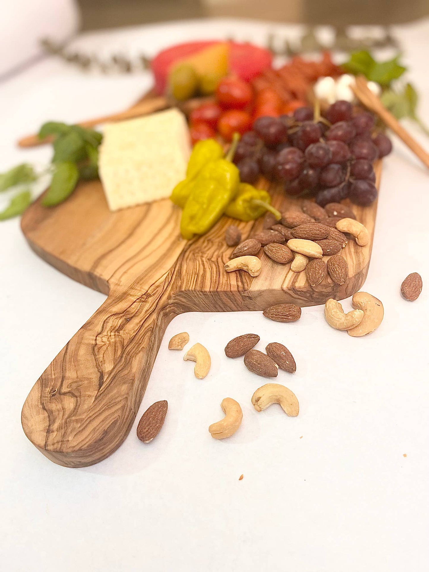 Olive Wood Charcuterie Cutting Board