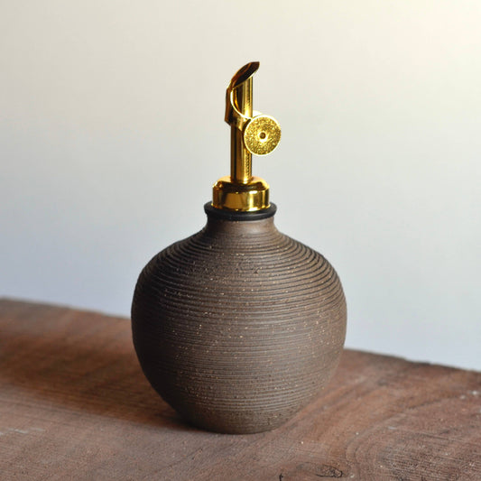 Oil Bottle - Natural Brown - 14 Ounces