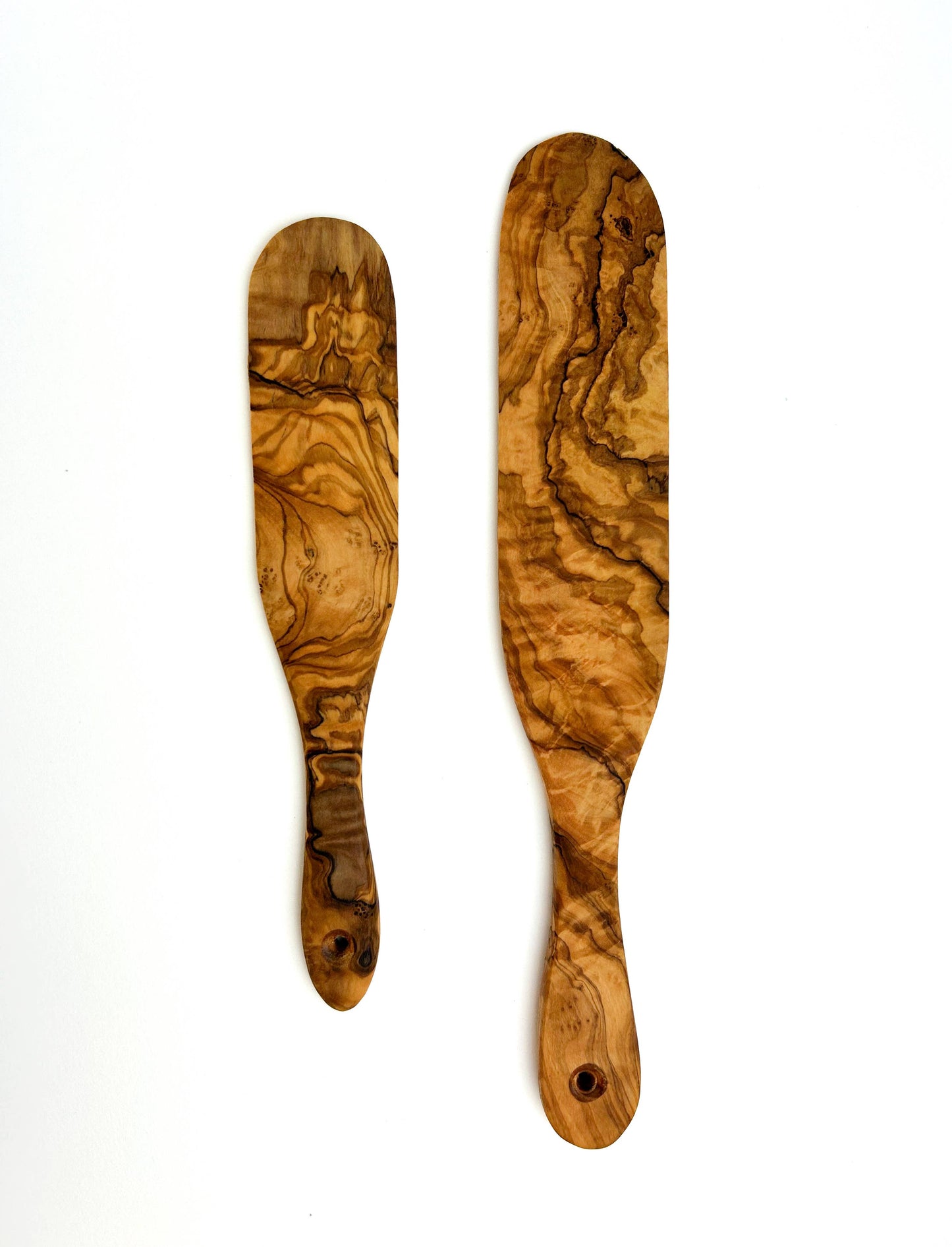 Small Olive Wood Spurtle