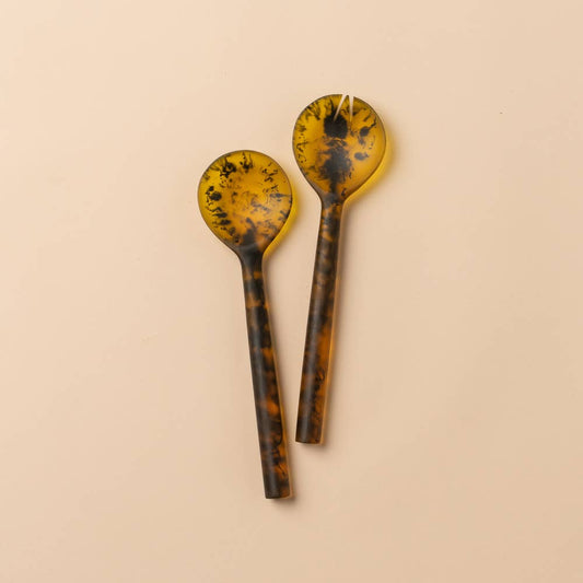 Resin Salad Servers | Earth