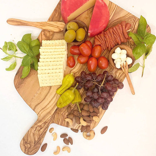 Olive Wood Charcuterie Cutting Board