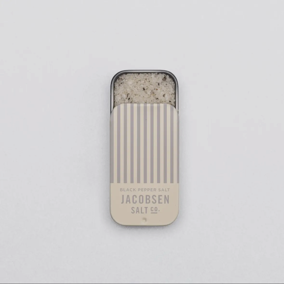 Infused Black Pepper Sea Salt Slide Tin