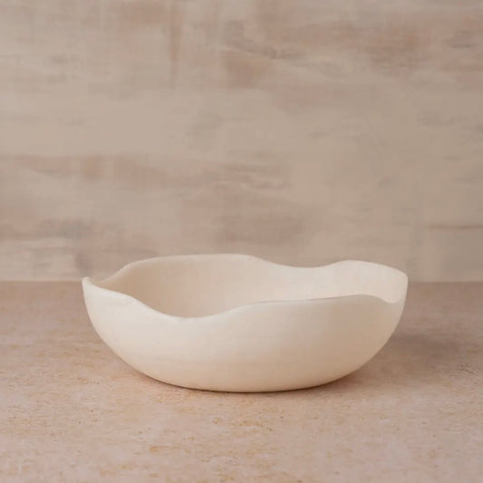 Medium Resin Bowl | Marshmallow