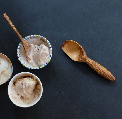 Olive Wood Ice Cream Scoop