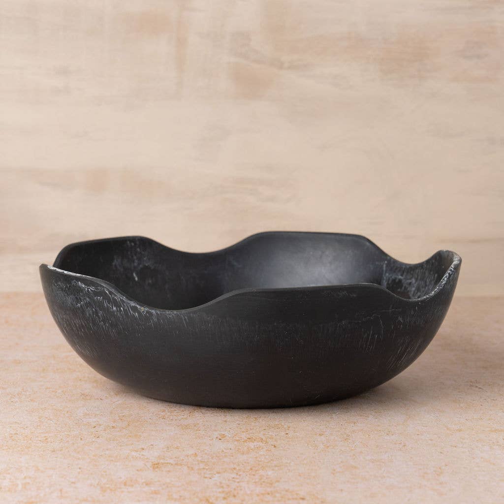 Large Resin Bowl | Ash Black