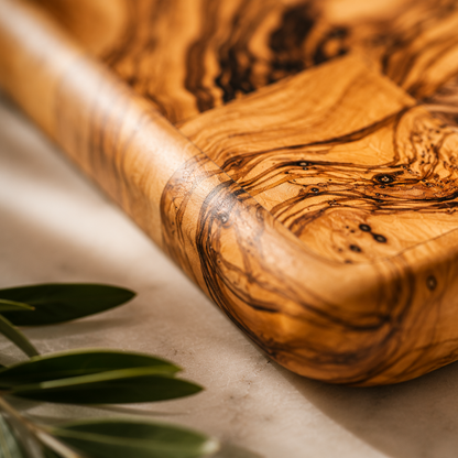 Olive Wood Cheese Block
