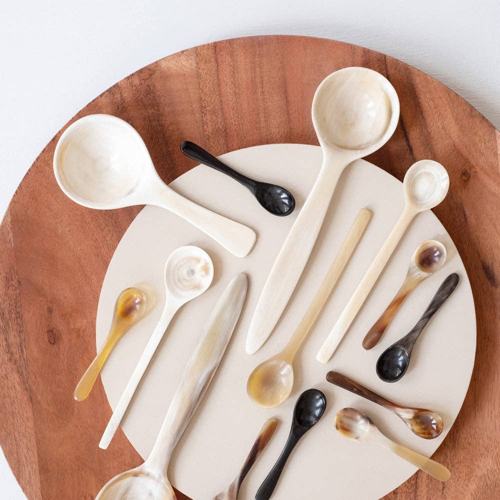 Horn Salt & Herb Spoon | Assorted Colors