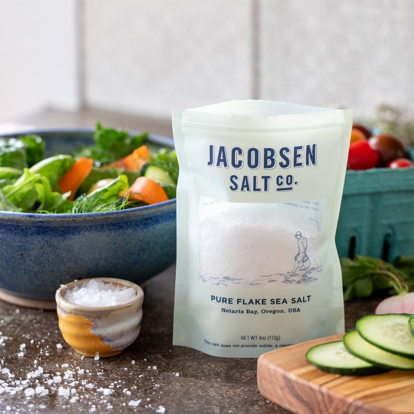 Pure Flake Sea Salt | 4 oz bag