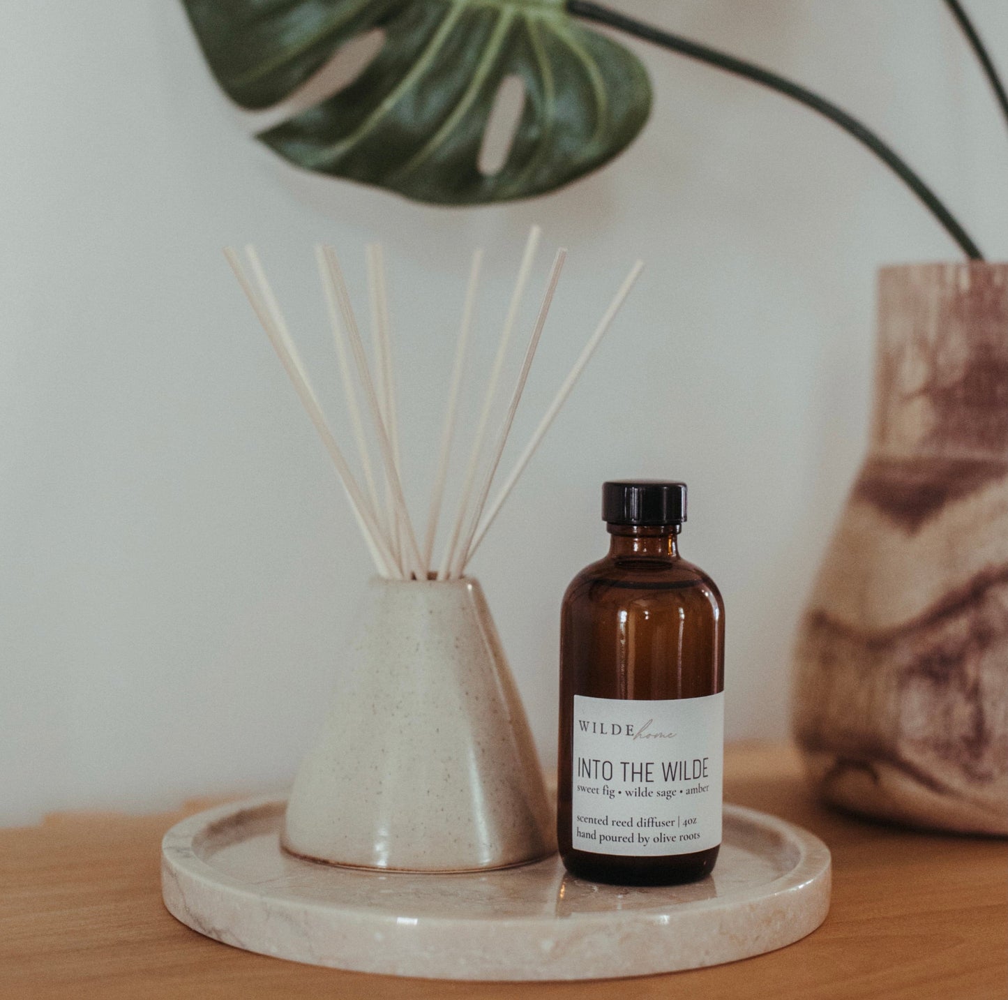 Reed Diffuser & Ceramic Vessel Set