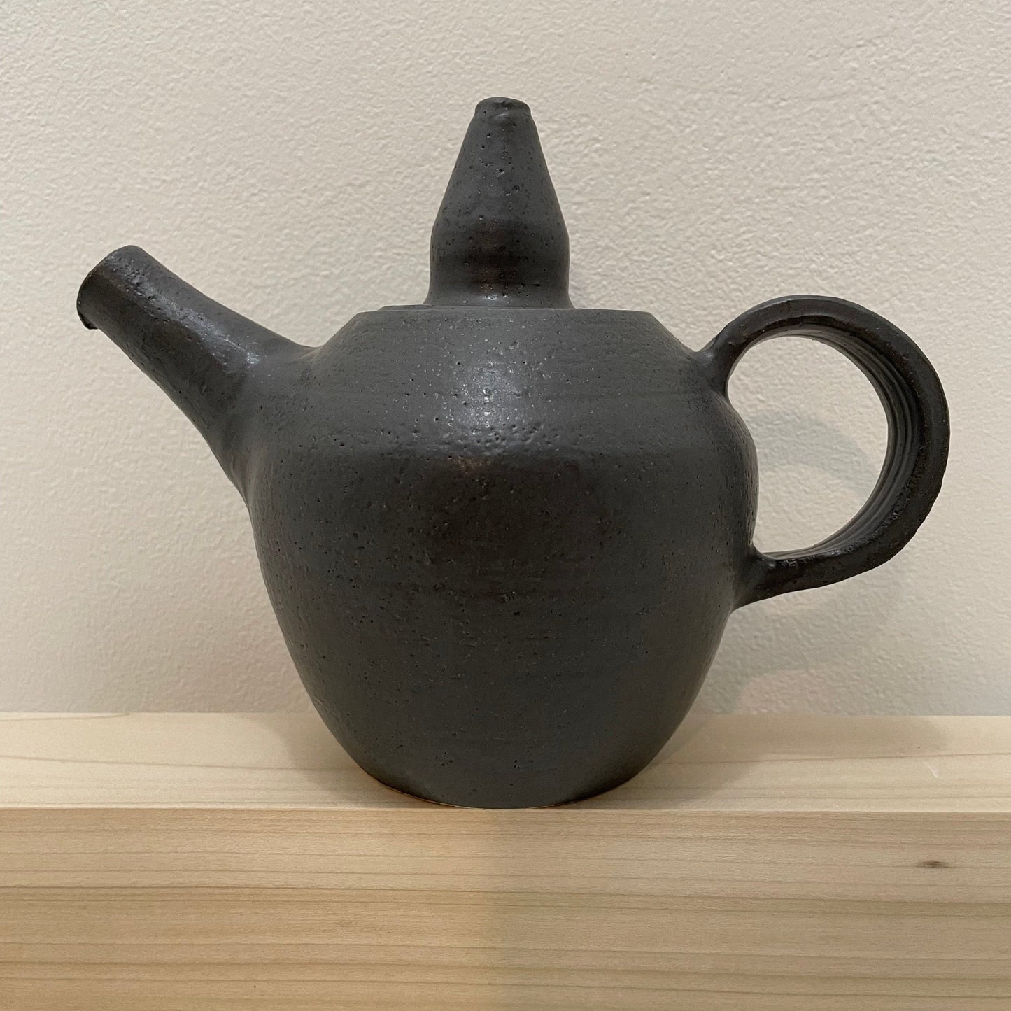 Ceramic Teapot  |  Grey Speckled
