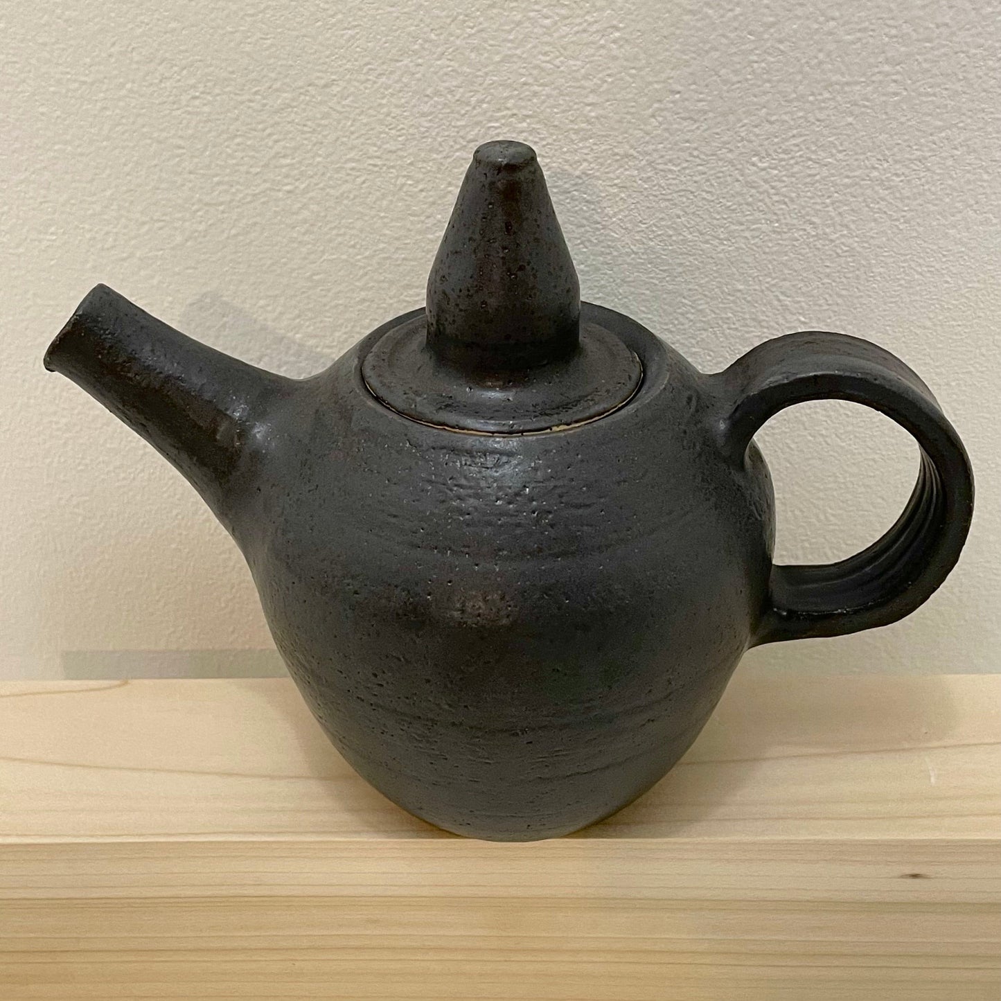 Ceramic Teapot  |  Grey Speckled