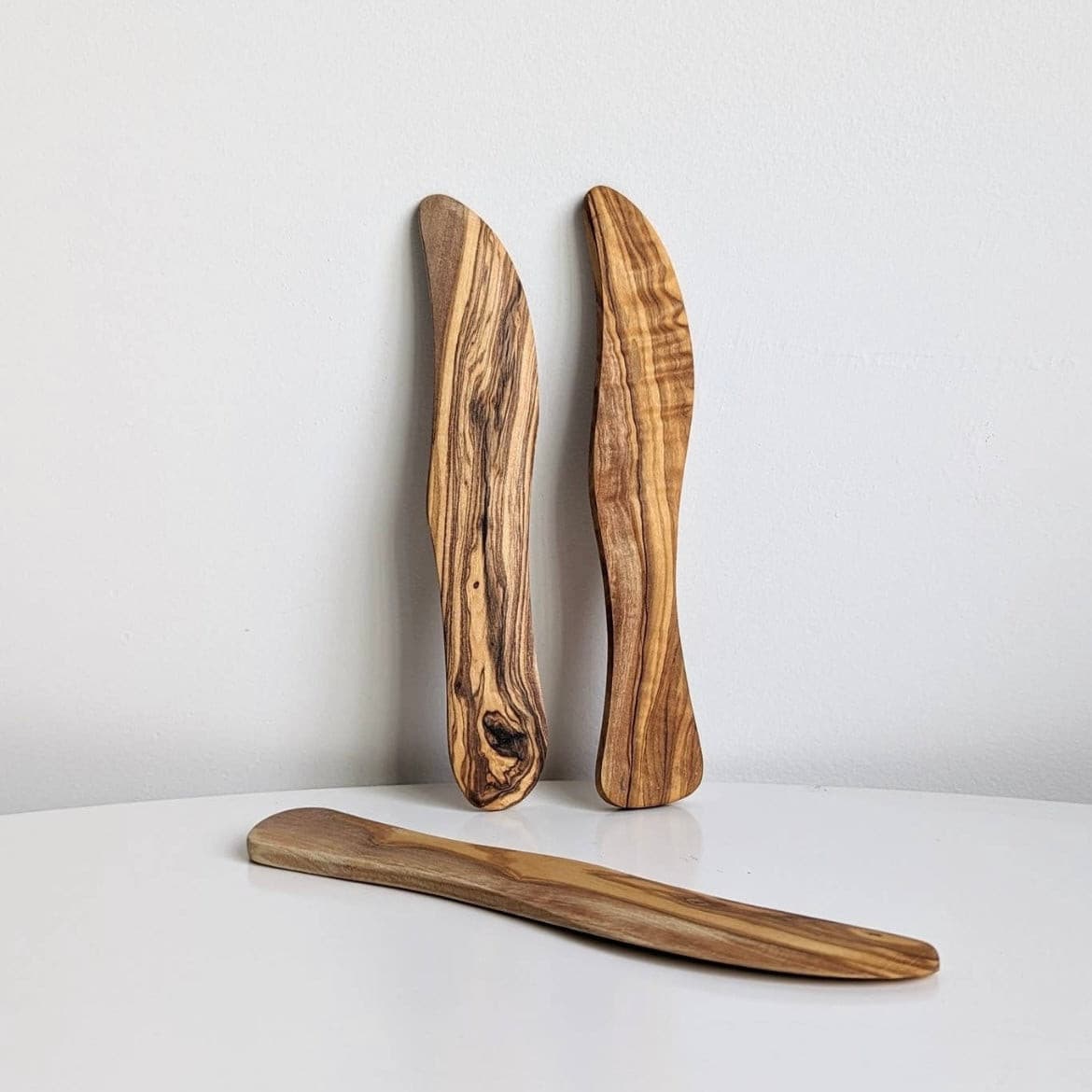 Olive Wood Spreader | Cheese Knife