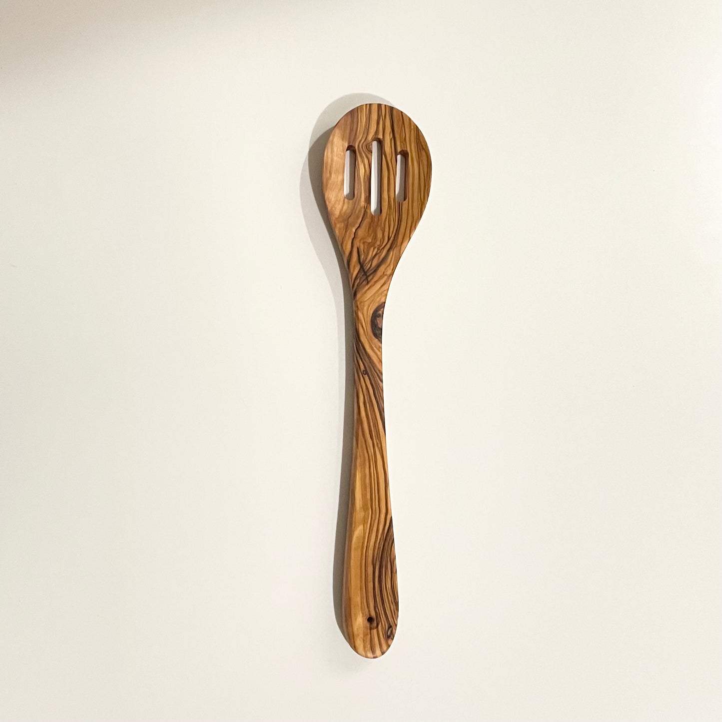 Olive Wood Slotted Spoon