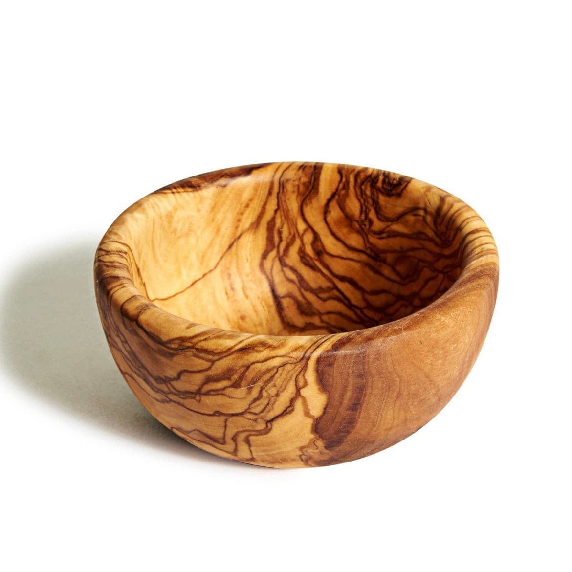 Small Olive Wood Dipping Bowl