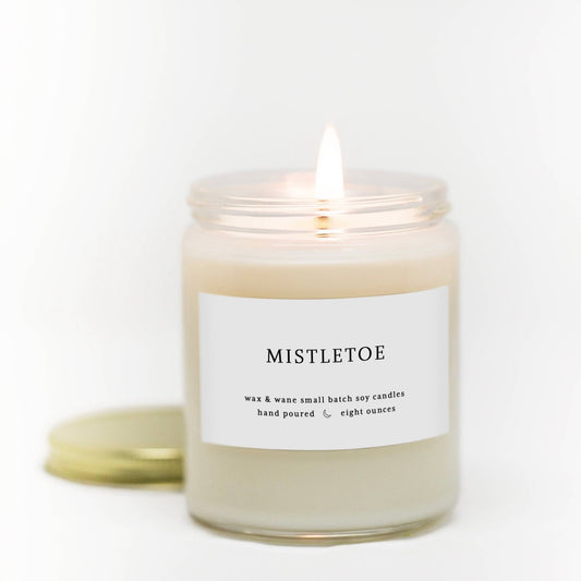Mistletoe Modern Soy Candle
